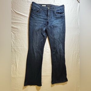 KUT from the Kloth Natalie High Rise Bootcut Jeans Women’s Size 12 Dark Wash